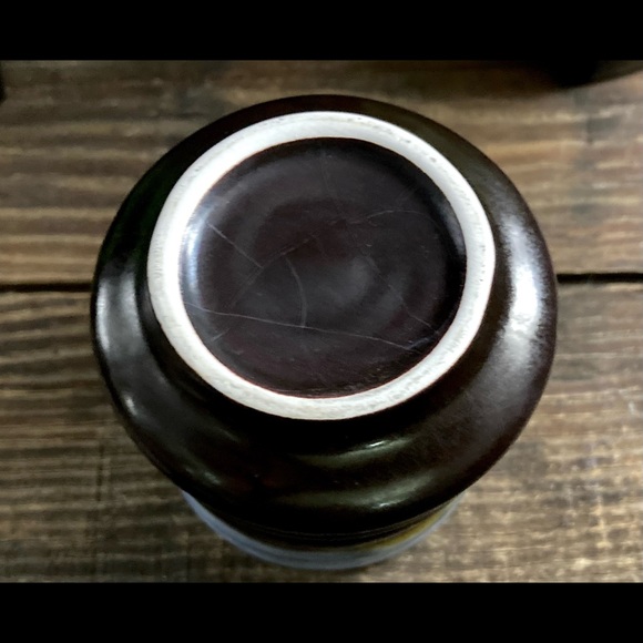 Vintage Studio Art Pottery Handleless Mug - Picture 7 of 8